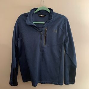 MENS North Face fleece quarter zip